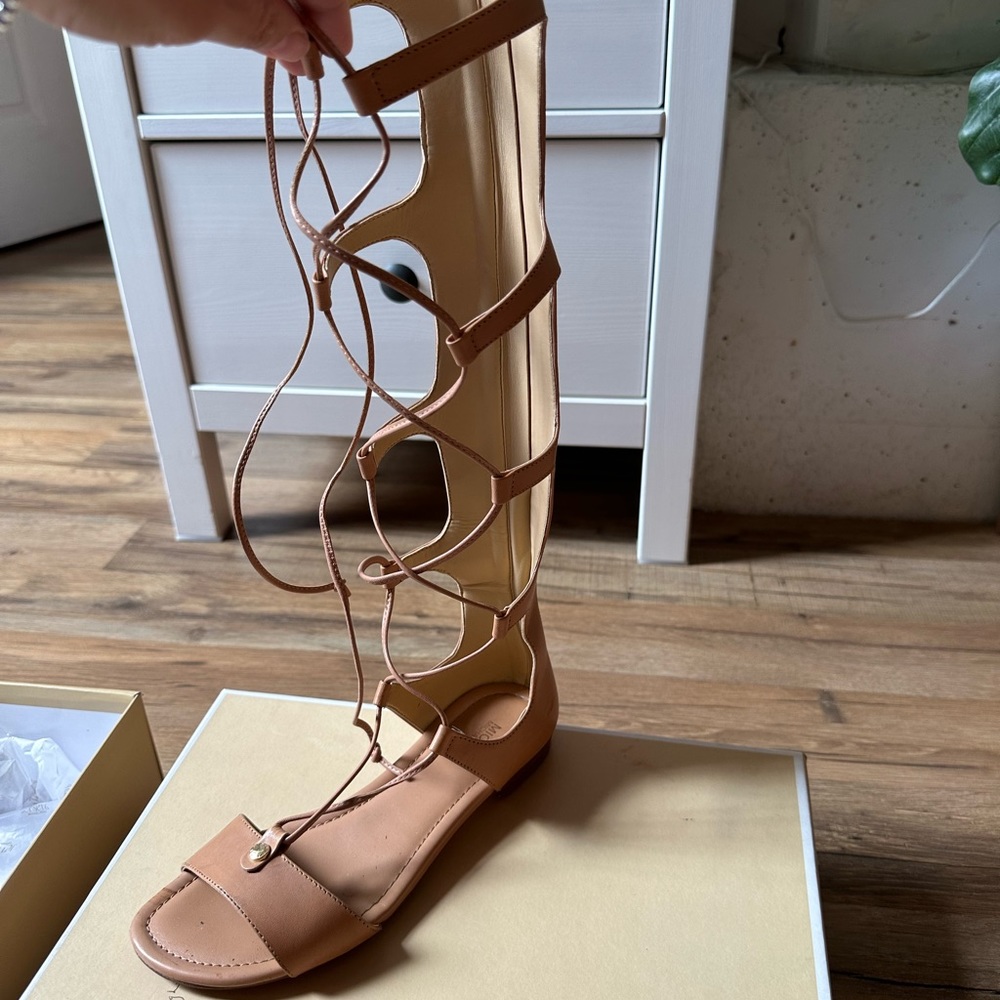 Michael Kors gladiator lace up sandals - 6